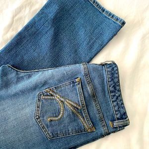 MK straight leg jeans